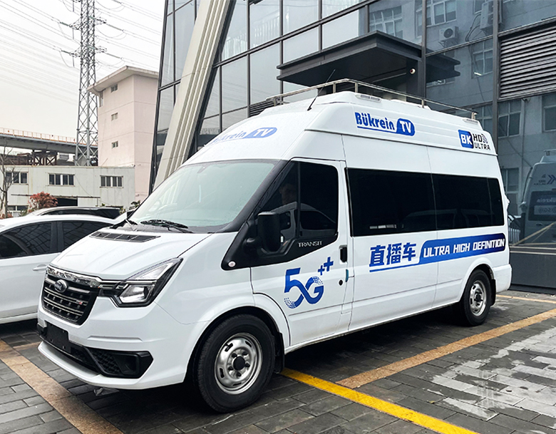 又一標桿項目！天影高清4k直播車交付寧波貝克萊恩公司使用